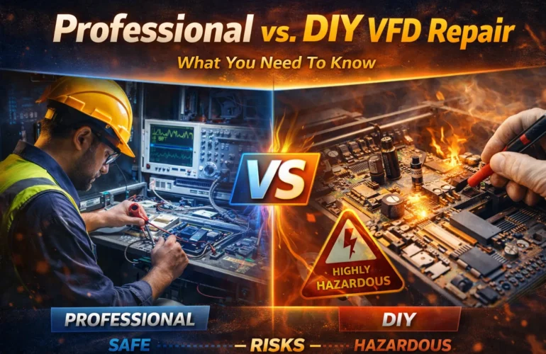 Professional vs. DIY VFD Repair: What You Need To Know
